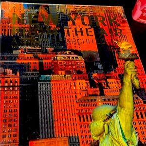 New York from the air book factory sealed